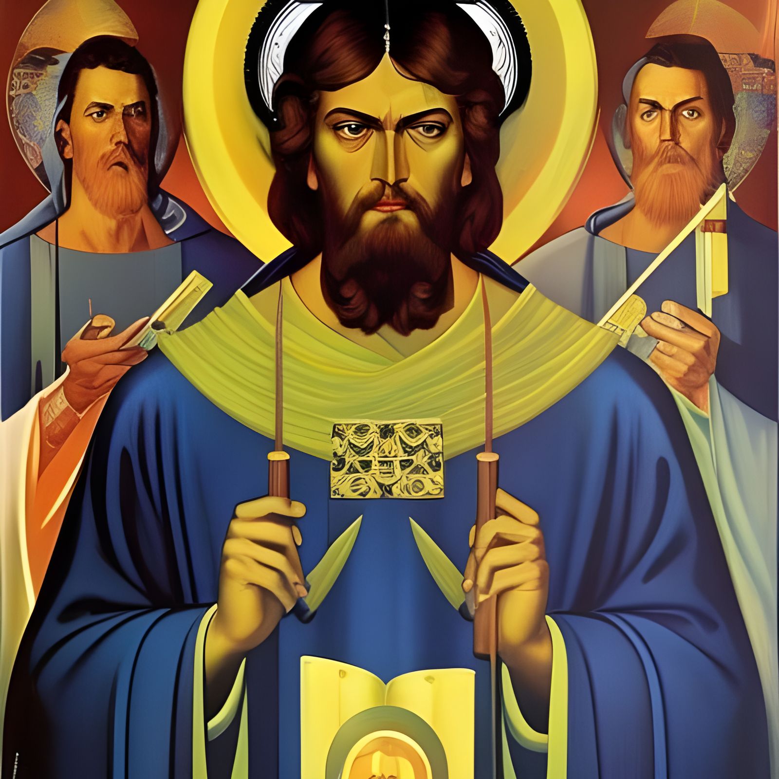 Radioactive Toast: A Sci-Fi Illustration in Vintage Style