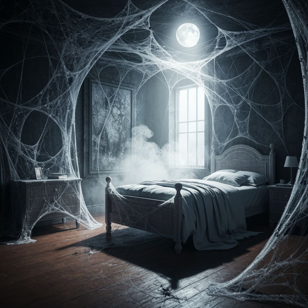 Masterpiece Photography: Bedroom Crafted Entirely From Spide...