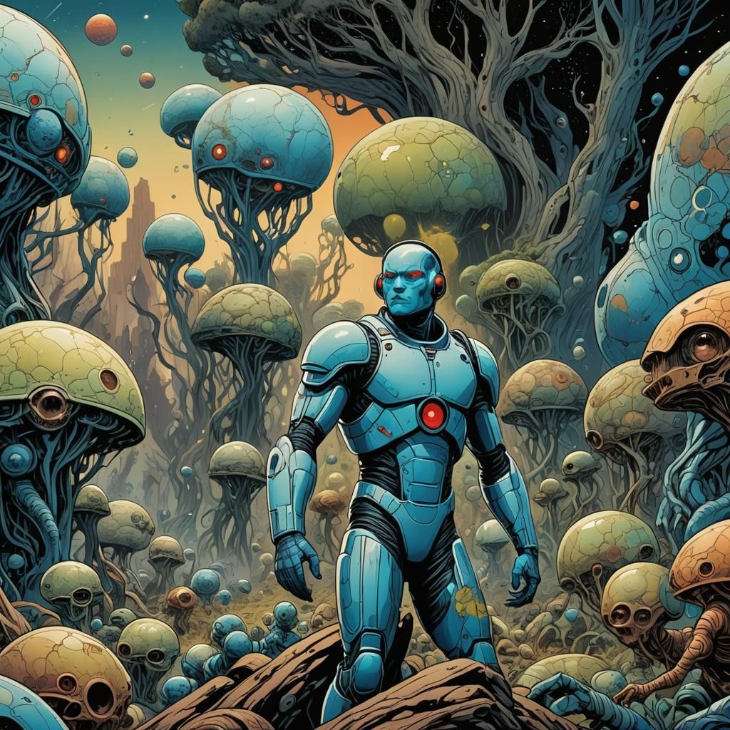 Fantastic Planet: Comic Book Art by Brooks & Mumford