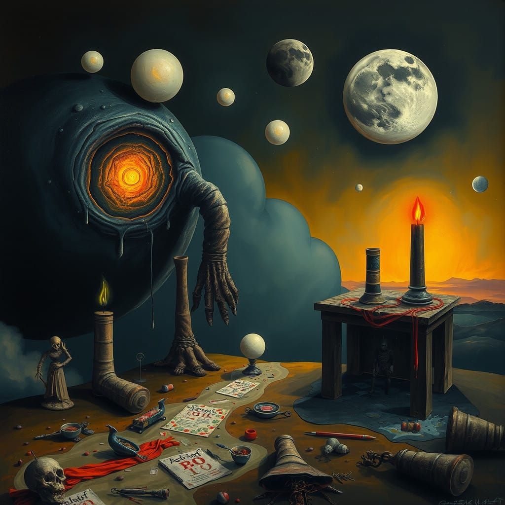 Endless Dread Surrealist Masterpiece