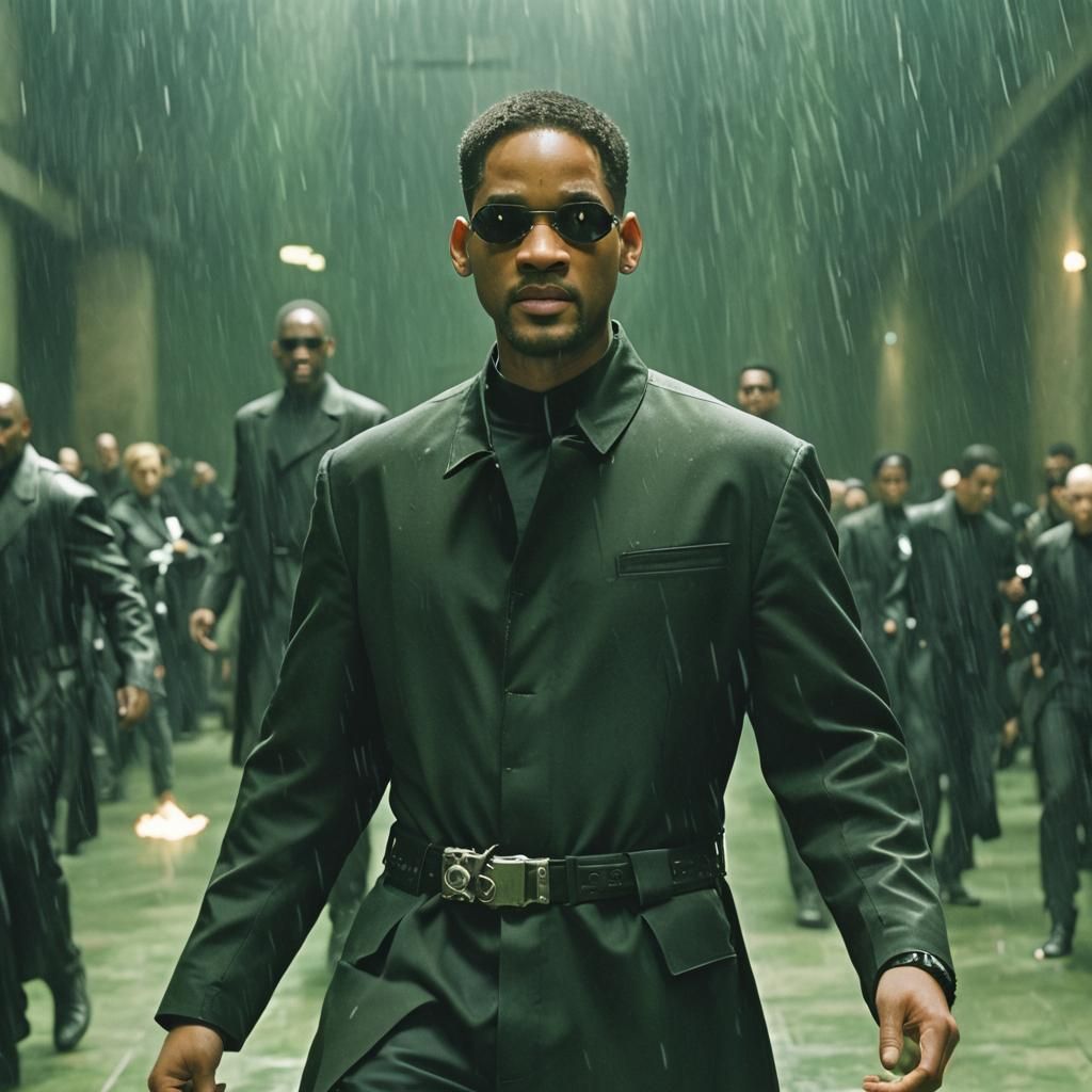 Will Smith as Neo in The Matrix