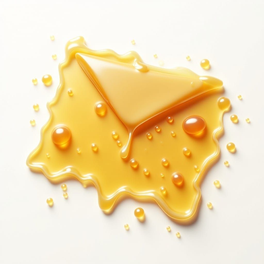 Honey Postcard in Digital Art Style