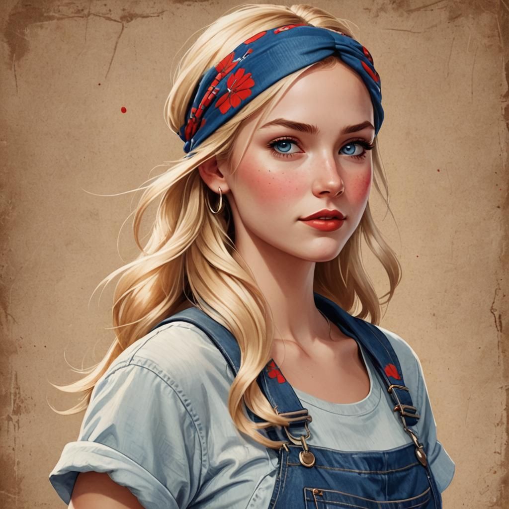 Disney•Pixar ARTDECO Working Girl with Overalls