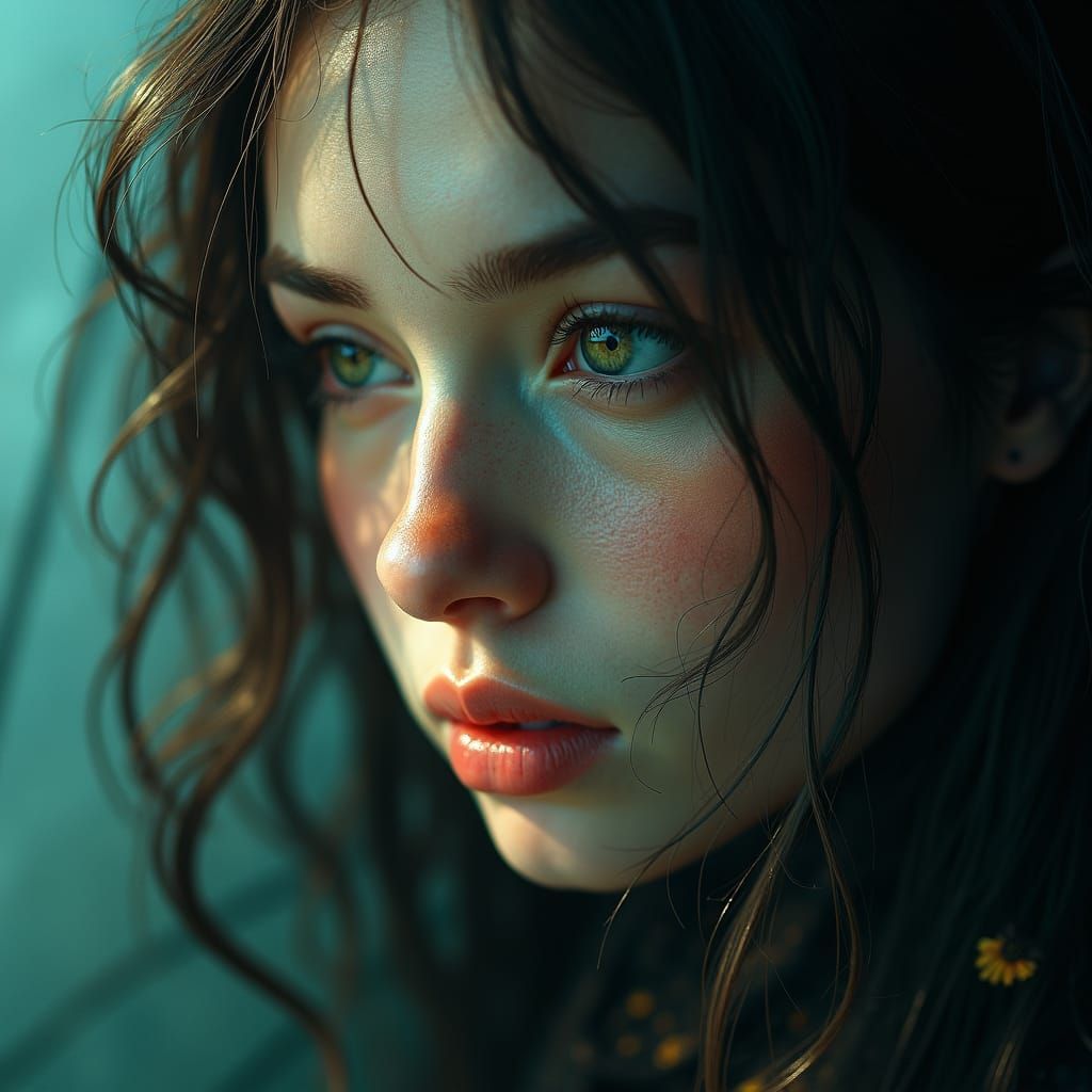 Sunday Morning Bliss in a Vibrant Floral Closeup