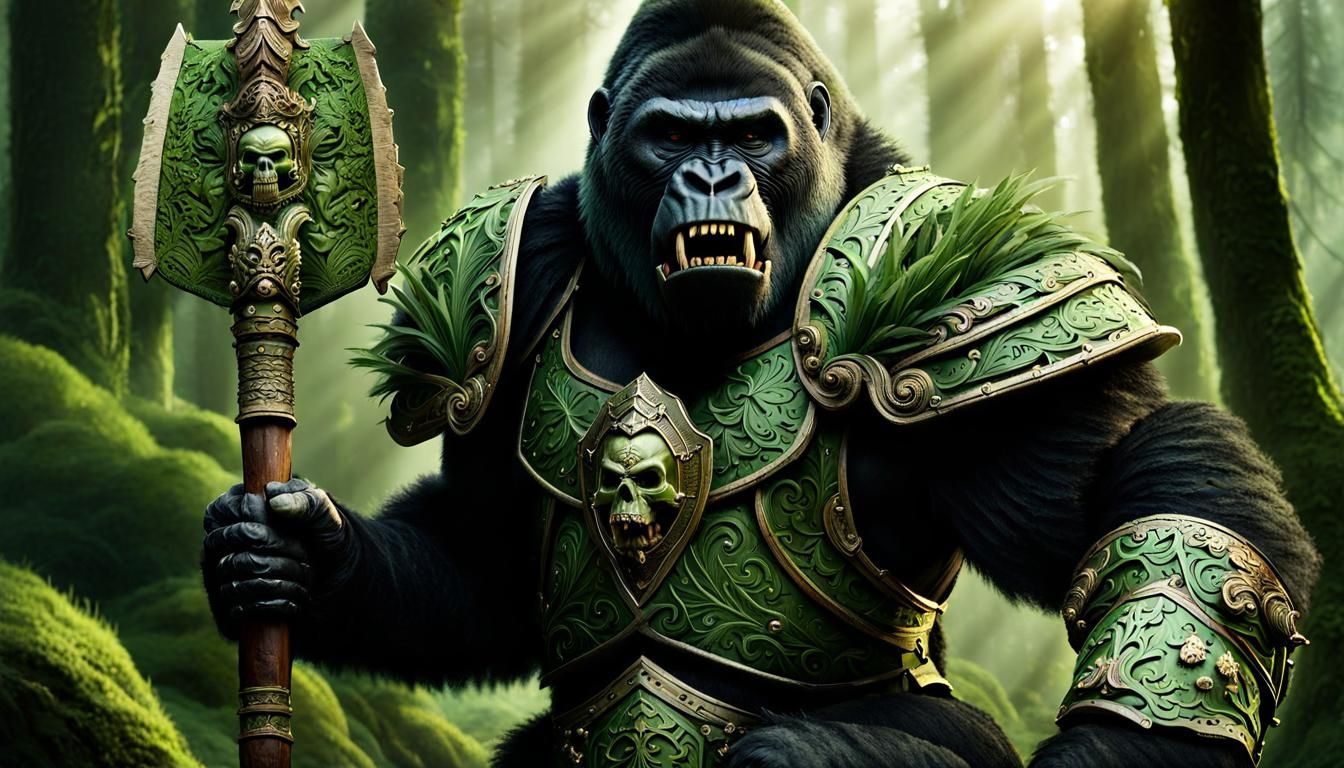 Armored Gorilla Warrior, Jungle Protector
