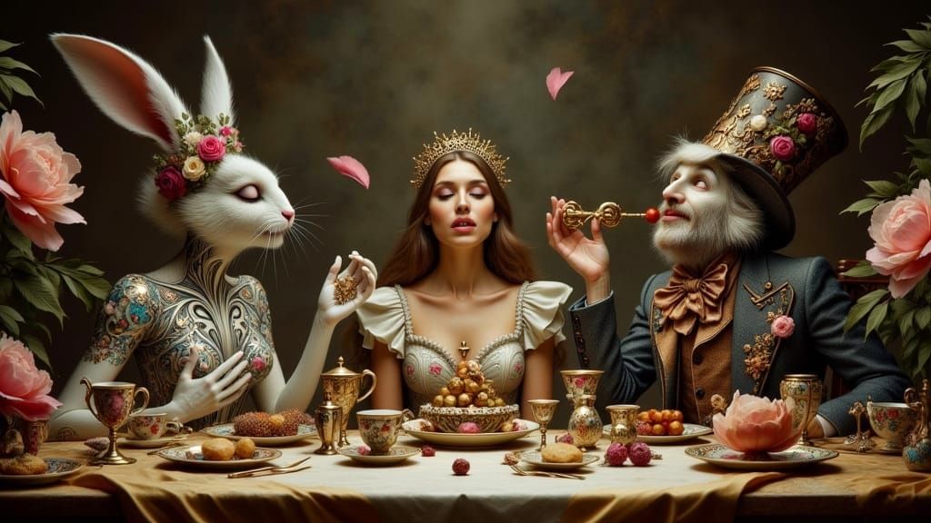 Alice in Wonderland Tea Party