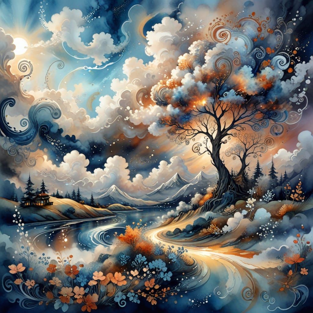 Land scape, Natasha Wescoat and Willem Haenraets