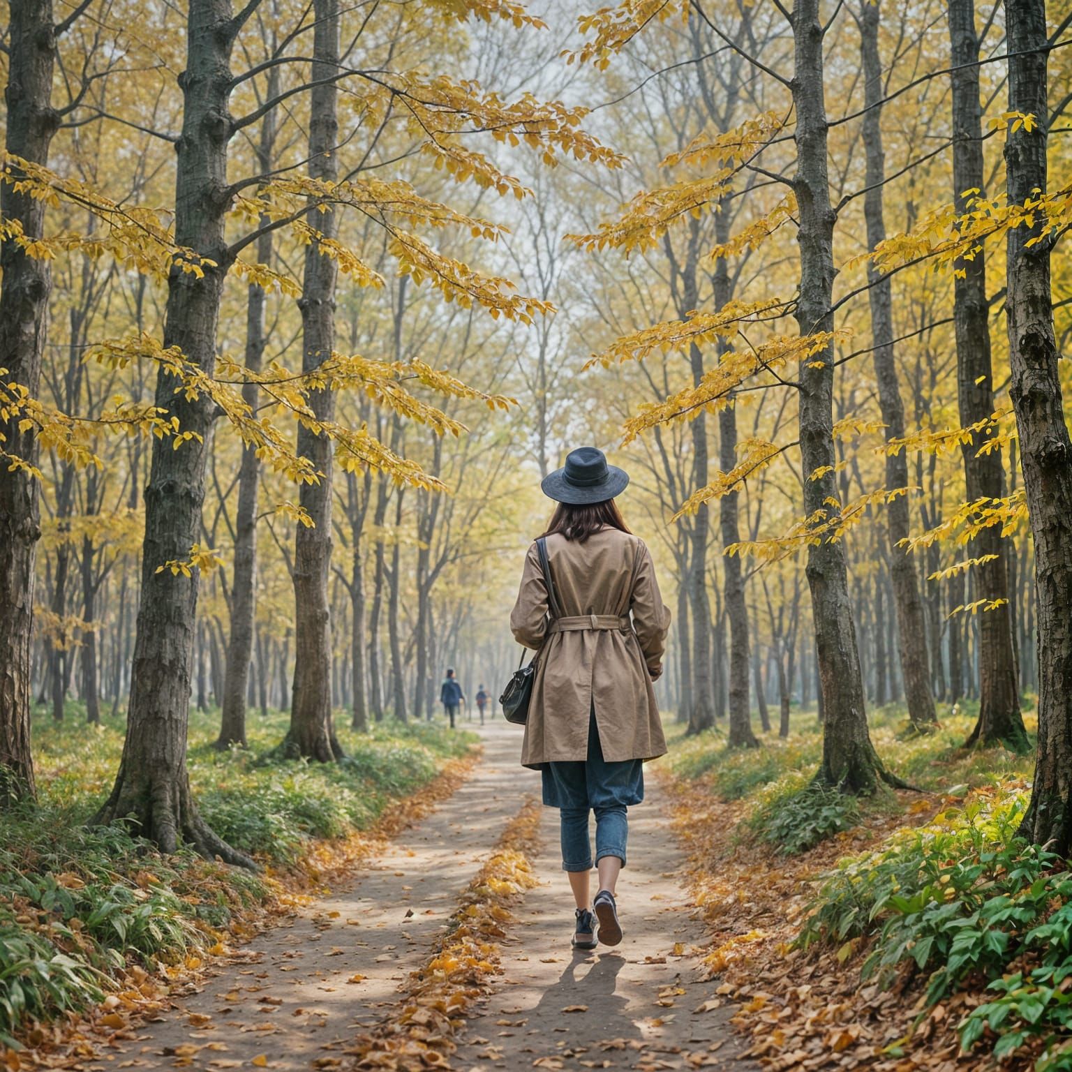 Romantic Autumn Landscape Dreamscape