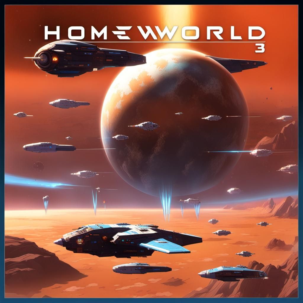 Homeworld 3: An AI Generated Interpretation
