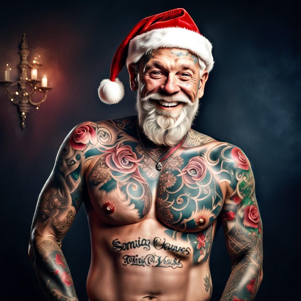 Tattooed Santa 🎅
