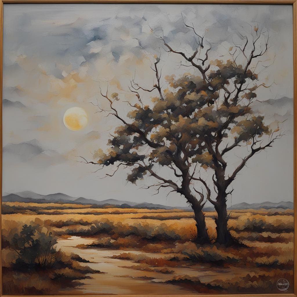 Award-Winning Painting from Prestigious Art Exhibition