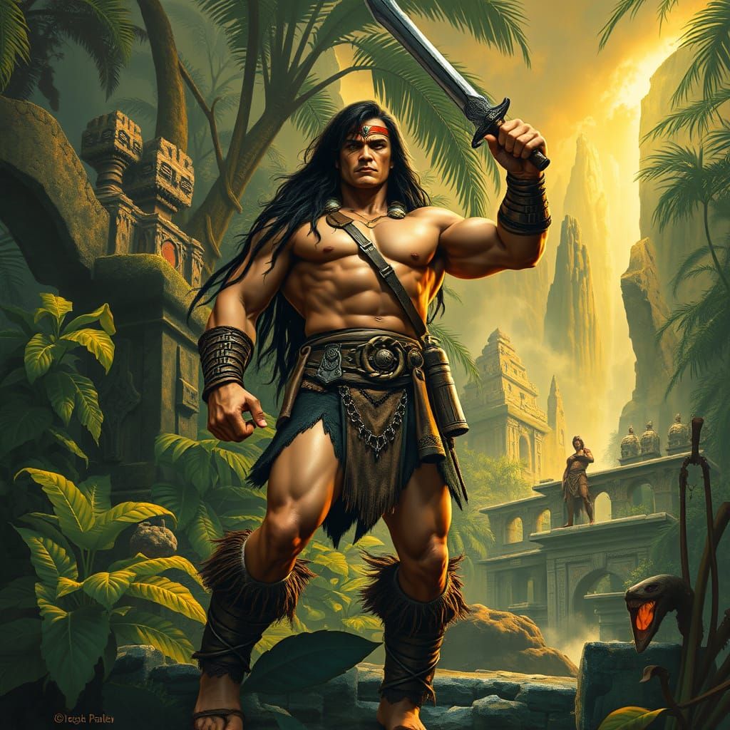 Conan the Conqueror in the Jungle
