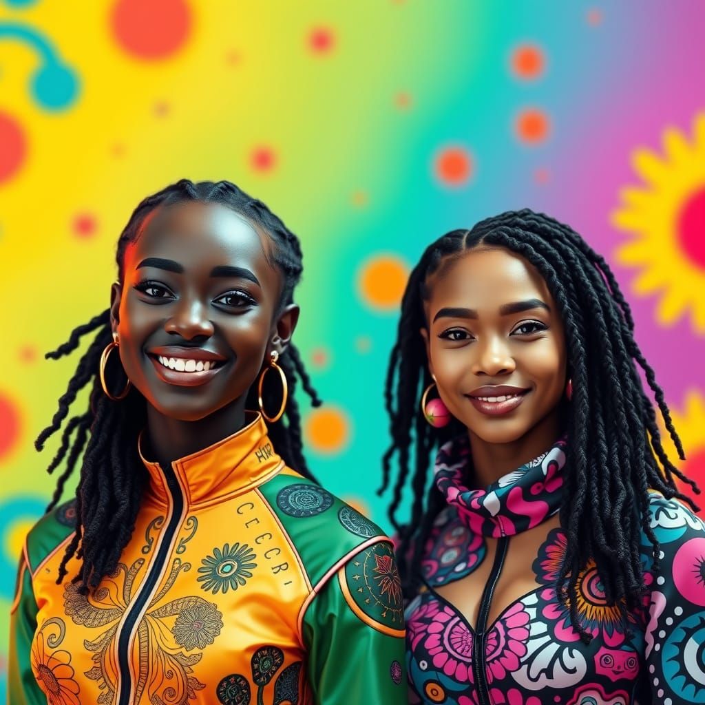 Futuristic Vegan Streetwear in Vibrant Murakami World