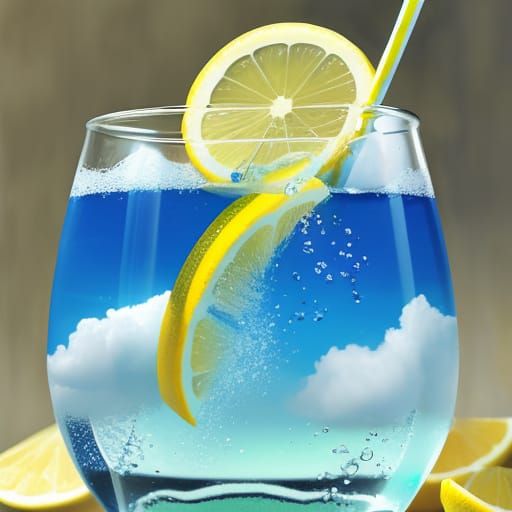 Lemonade Daydreams: AI Generated Art