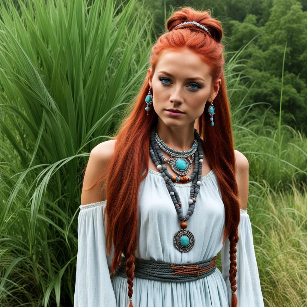 Magnesite Goddess of Self-Esteem in Digital Art