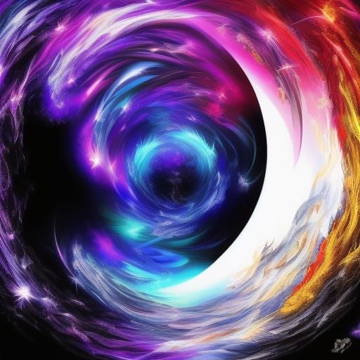 Harmonious Opposites: An Anime Key Visual