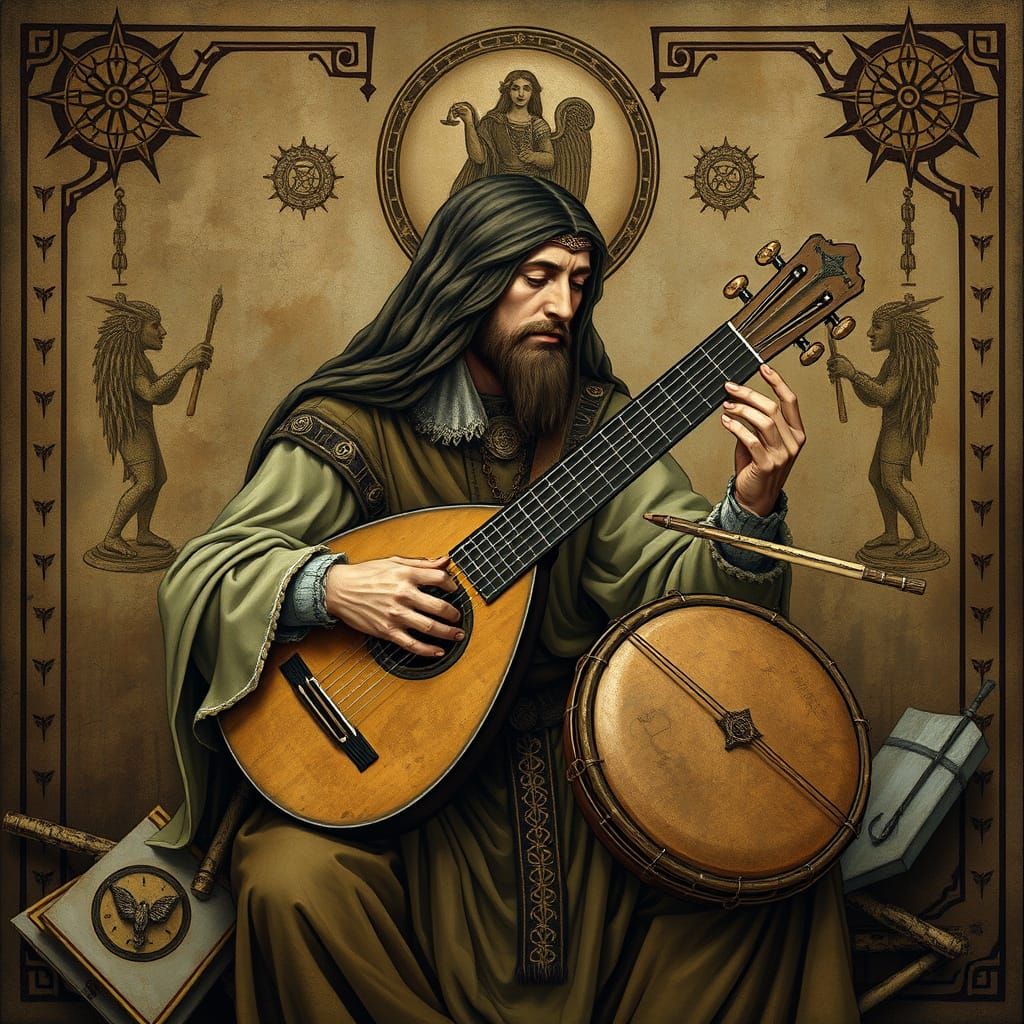 Medieval, Celtic musician