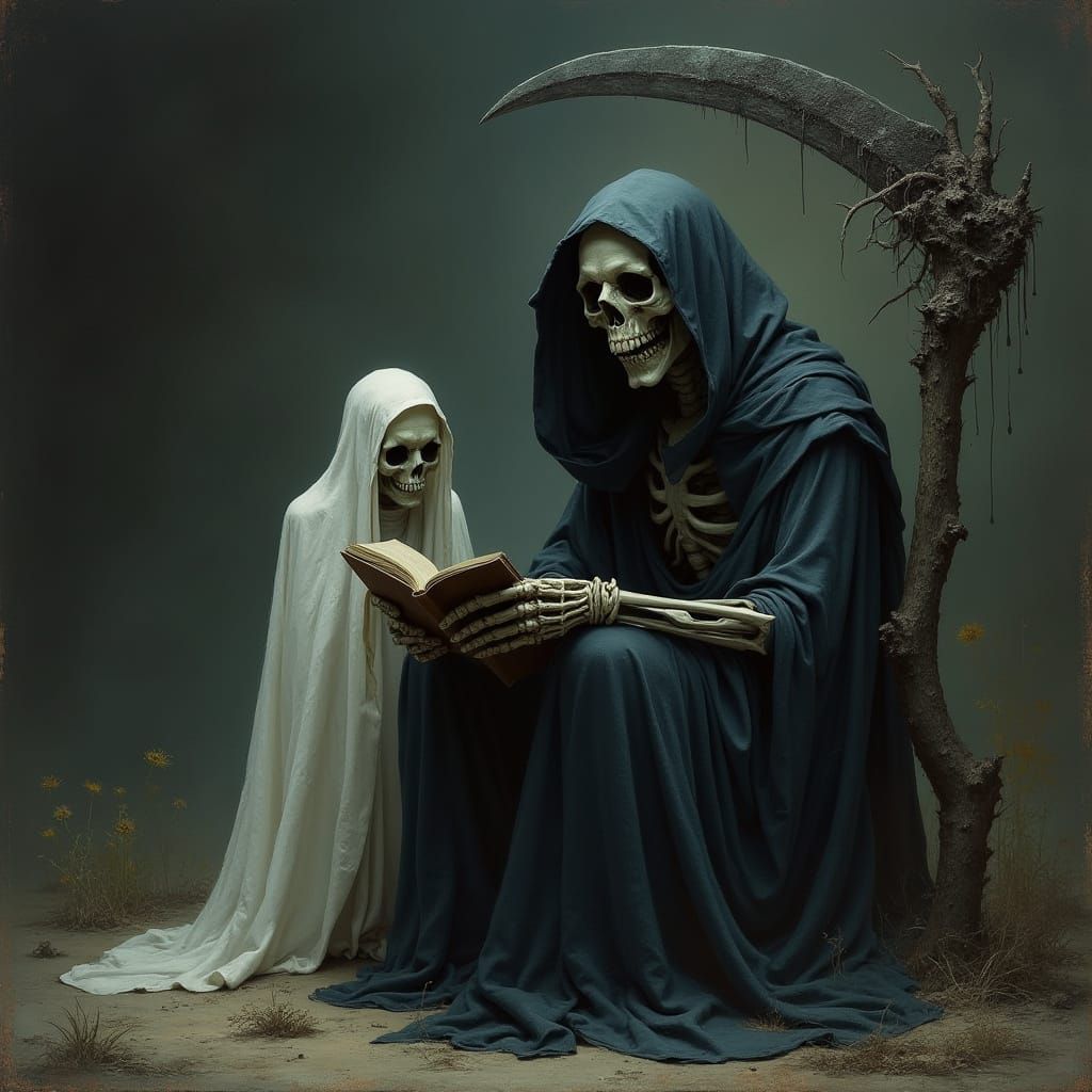 Grimm Reaper Shares a Sinister Tale with a Ghostly Soul