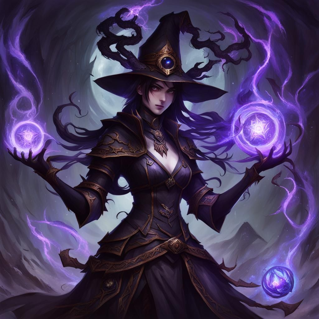 Summoner of Darkness: A Mysterious Scene