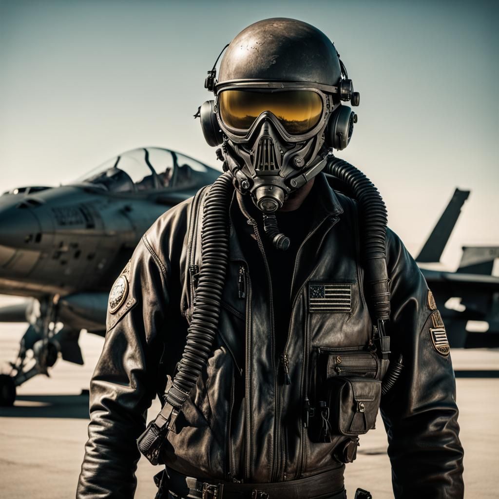 Cyberpunk Top Gun: A Post-Apocalyptic Vision