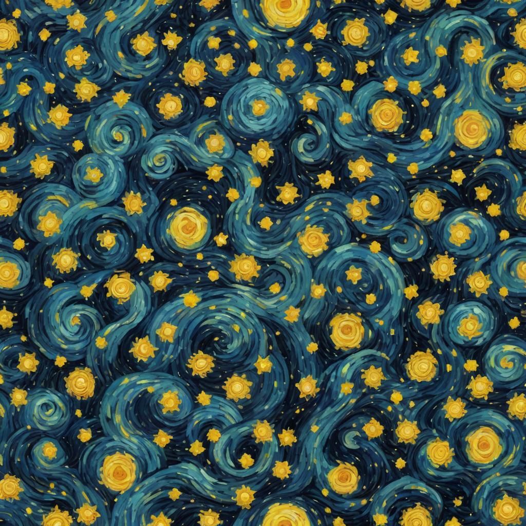 Pixel Art Starry Night Landscape