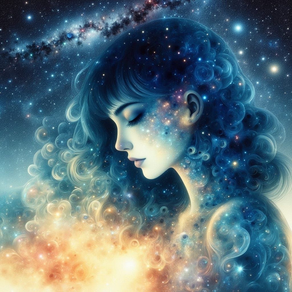 Dreamy Sunset in a Nocturnal Cityscape