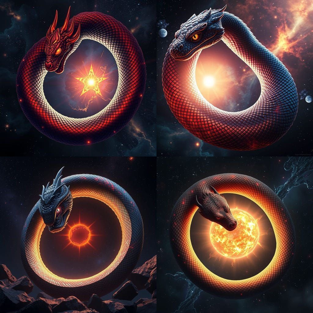 Cosmic Serpent Unveils Star's Secrets in Ancient Wisdom