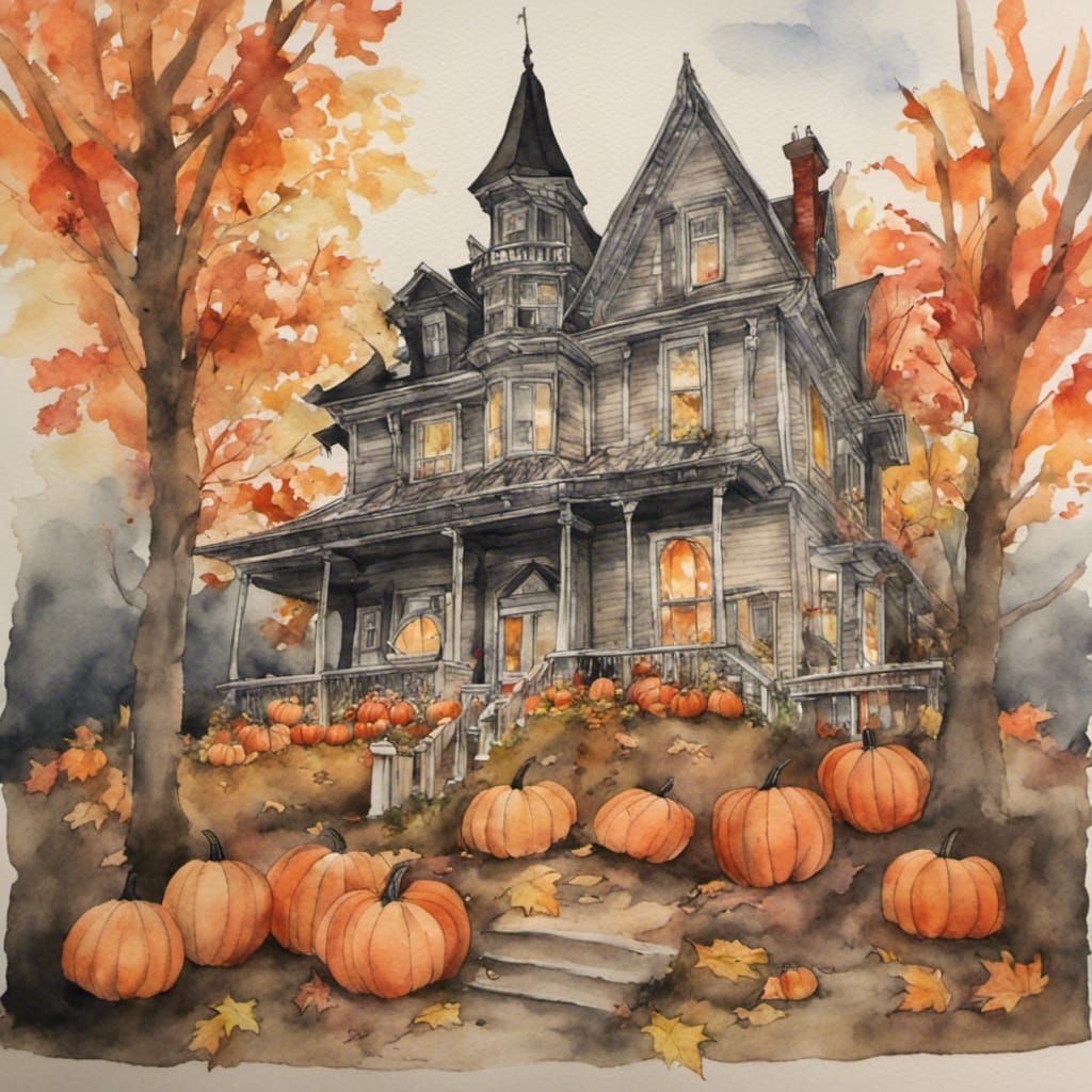 Autumn Arrives At The Old Homestead