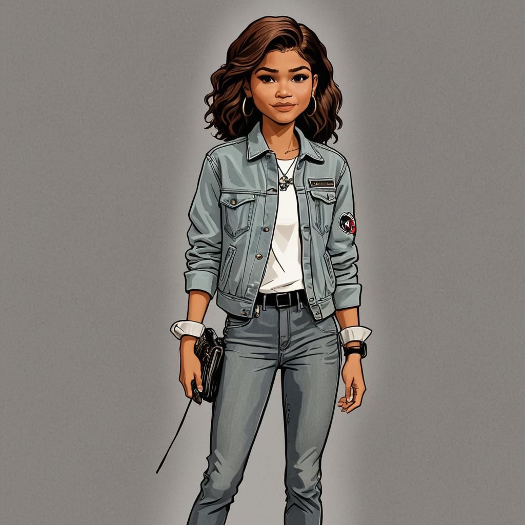 Zendaya as Michelle Jones in Disney Animation