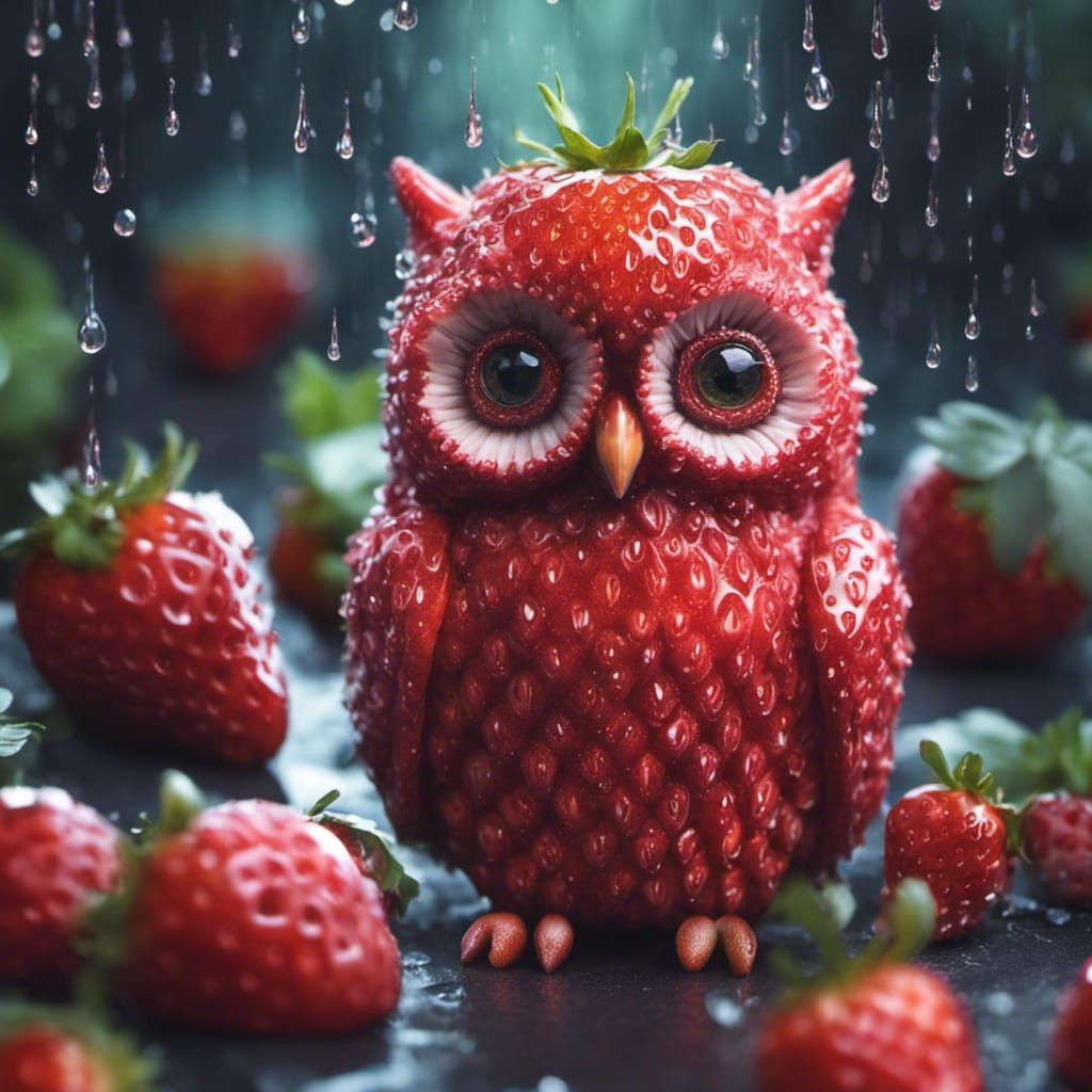 Strawberry Owl