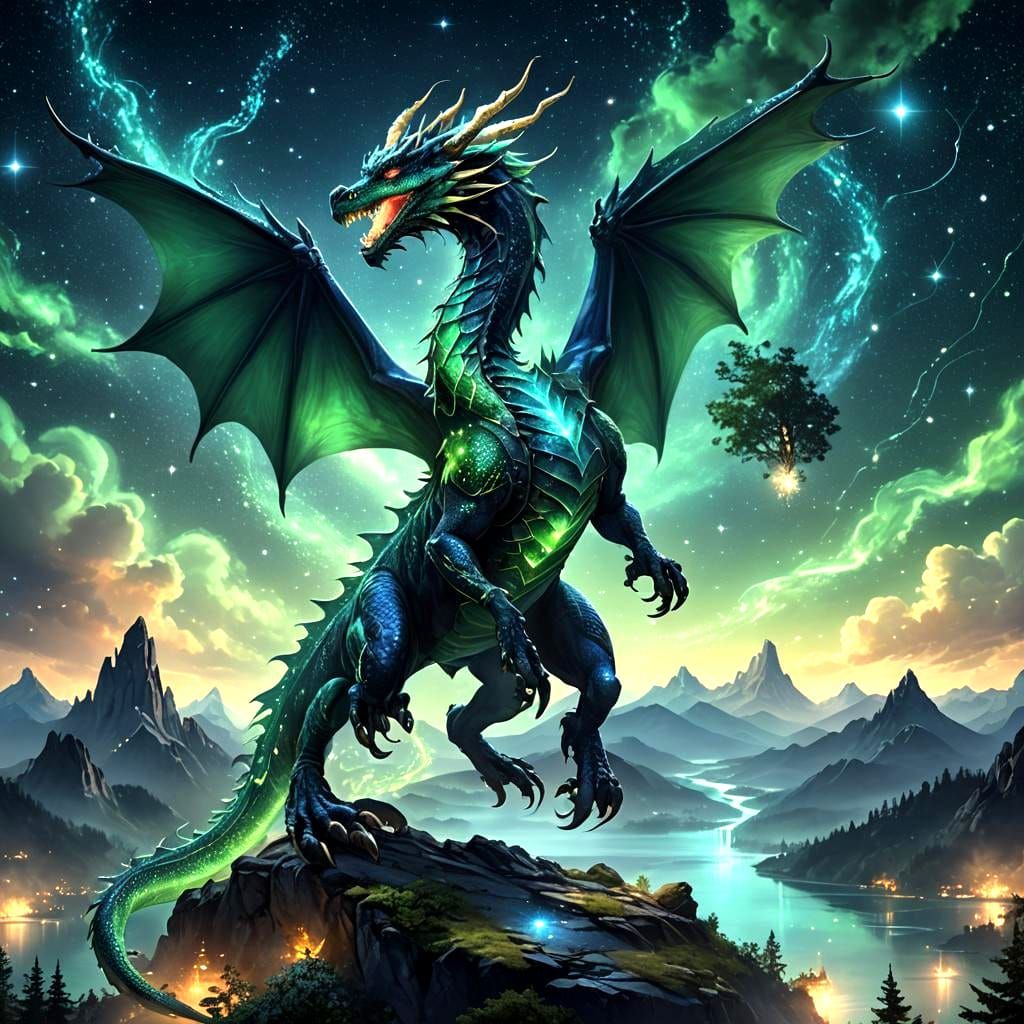 Living Constellations: Mythical Figures in the Night Sky