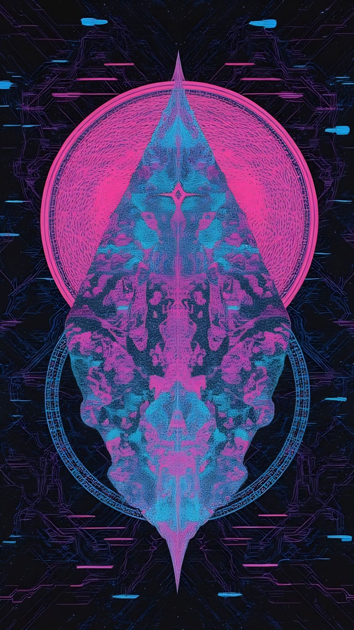 Op Art and Art Brut Style Duplication