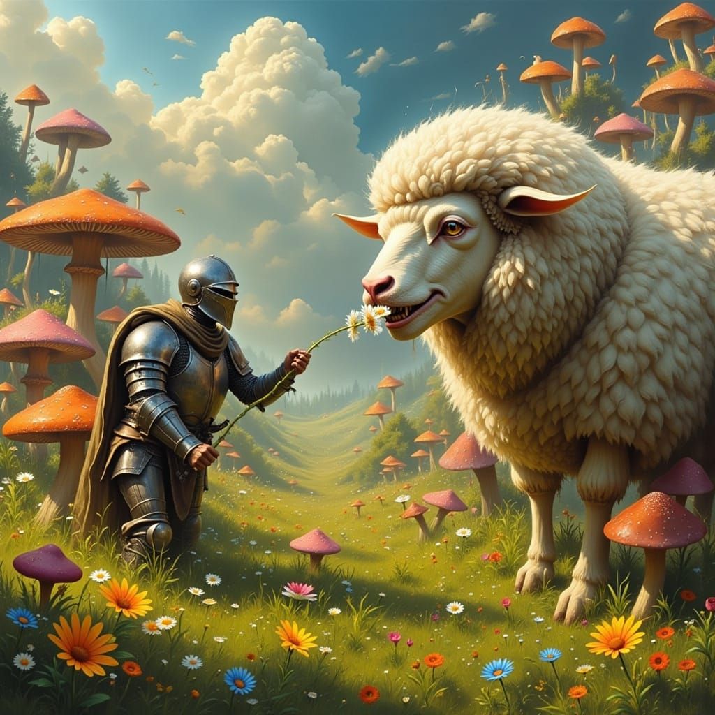 ”Ooooohhhh crap!  This flower ain’t gonna feed this thing fo...