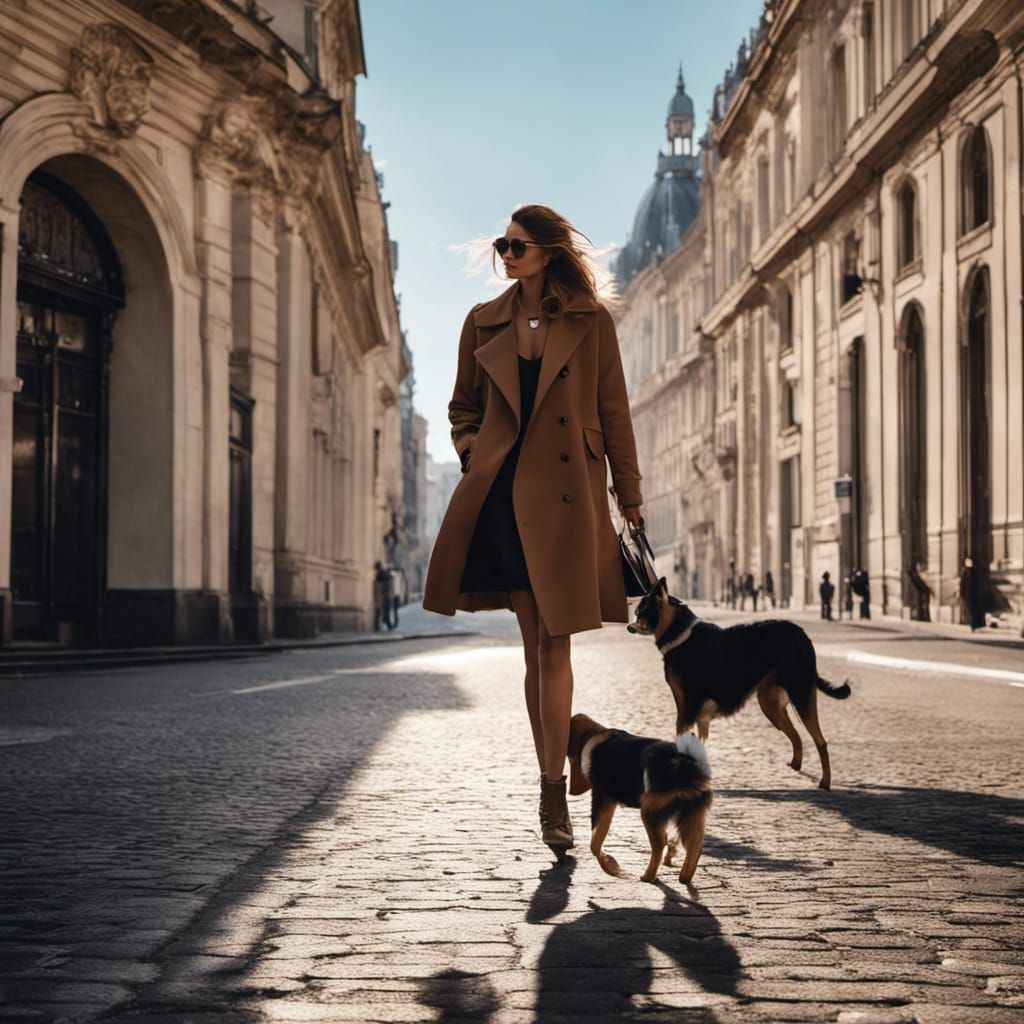 Walking the dogs in Paris