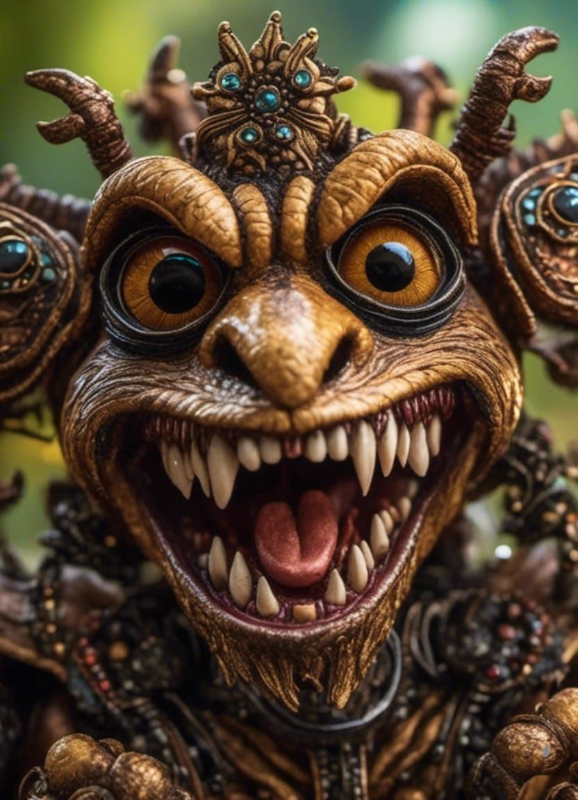 Friendly Human Puppet in Unique Style