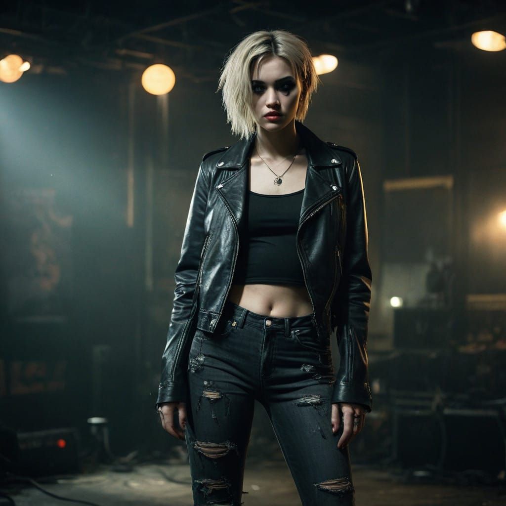 Edgy 90s Rockstar Rebel