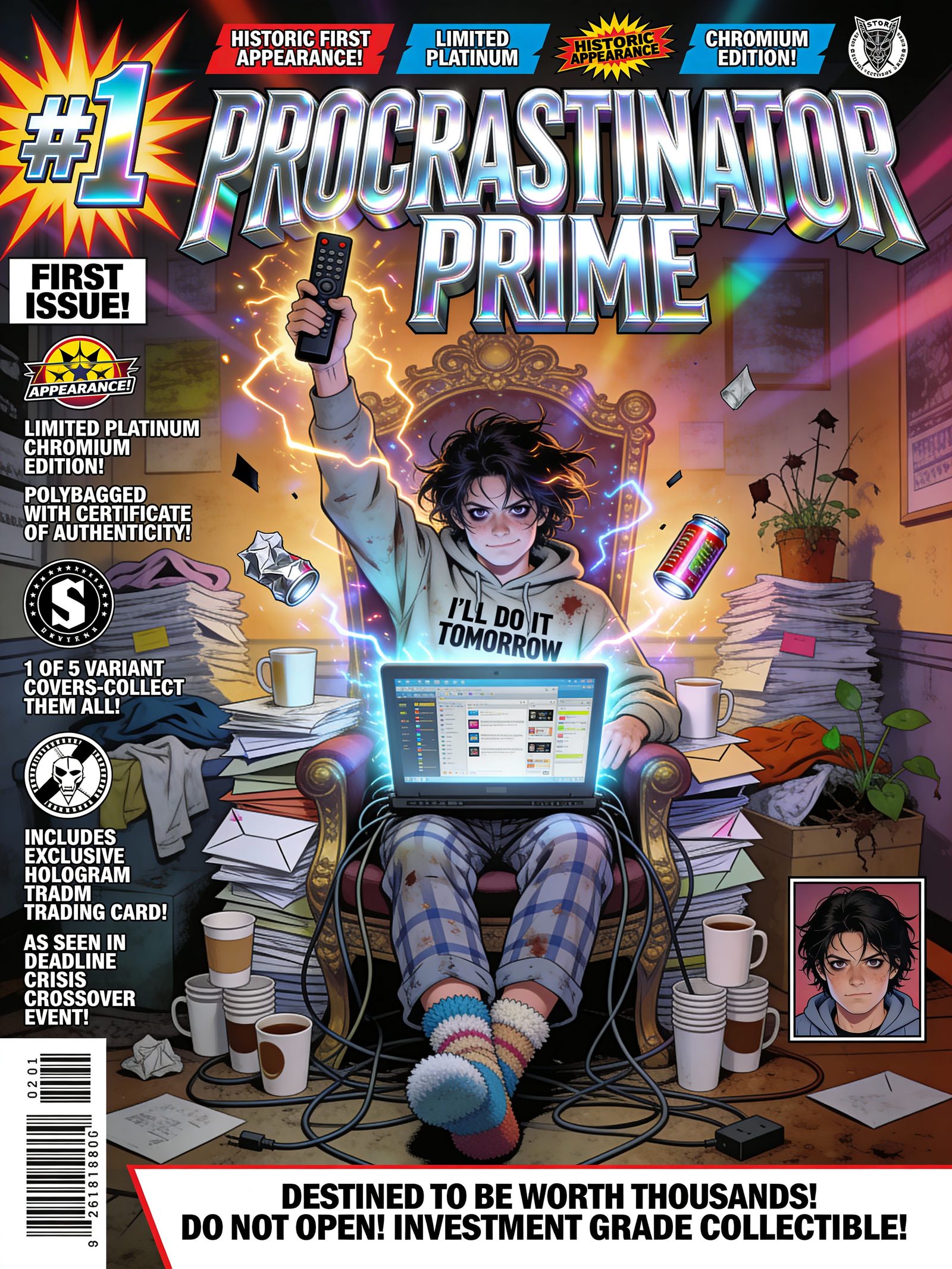 Procrastinator Prime: Anti-Hero on Throne of Chaos