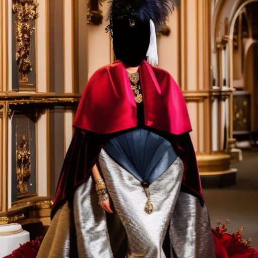 Kim Kardashian at a masquerade