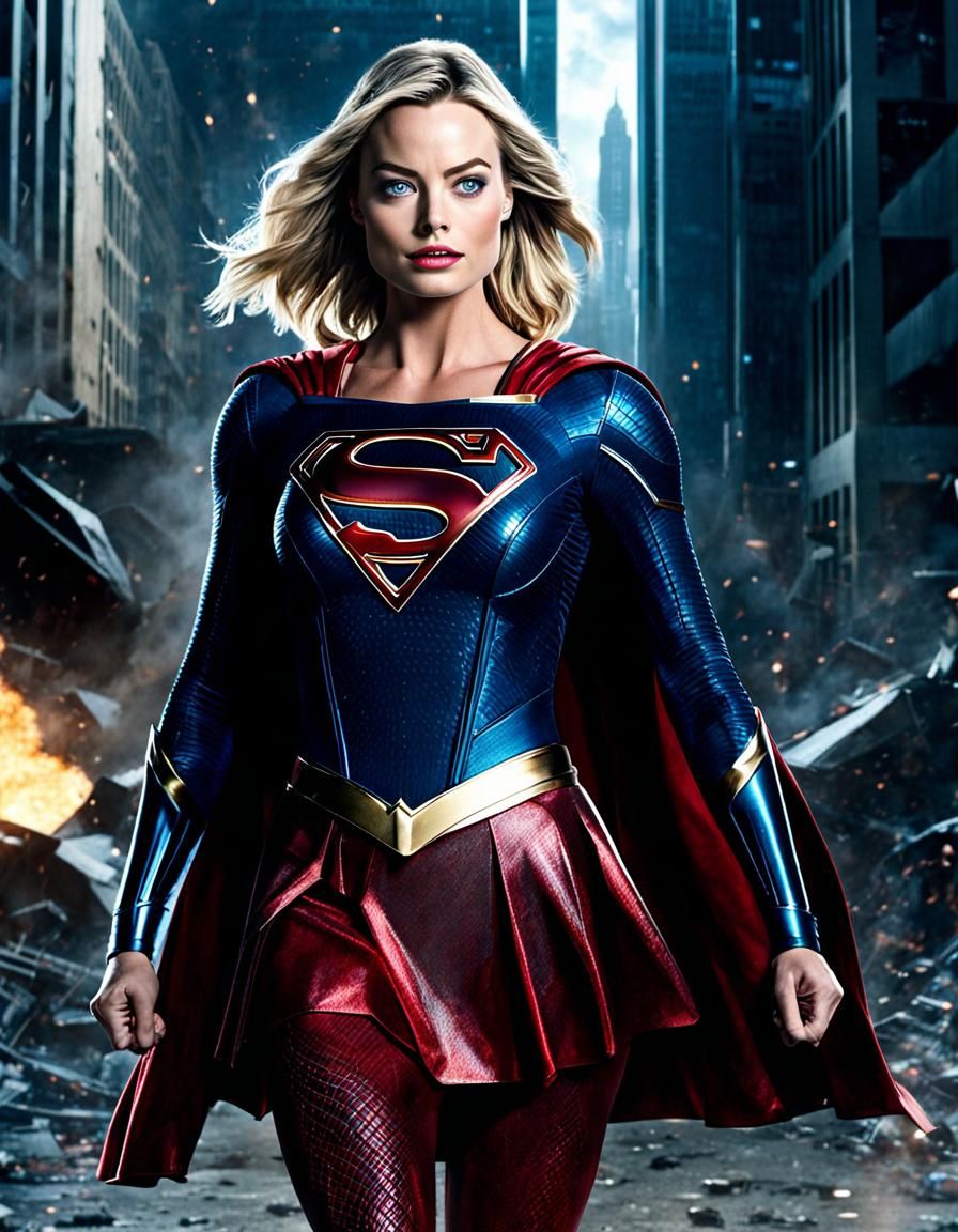 Margot Robbie as Supergirl