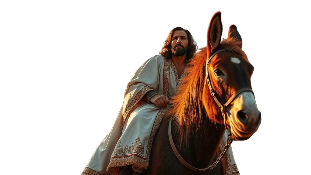 Jesus Enters Rothenburg ob der Tauber in Regal Splendor