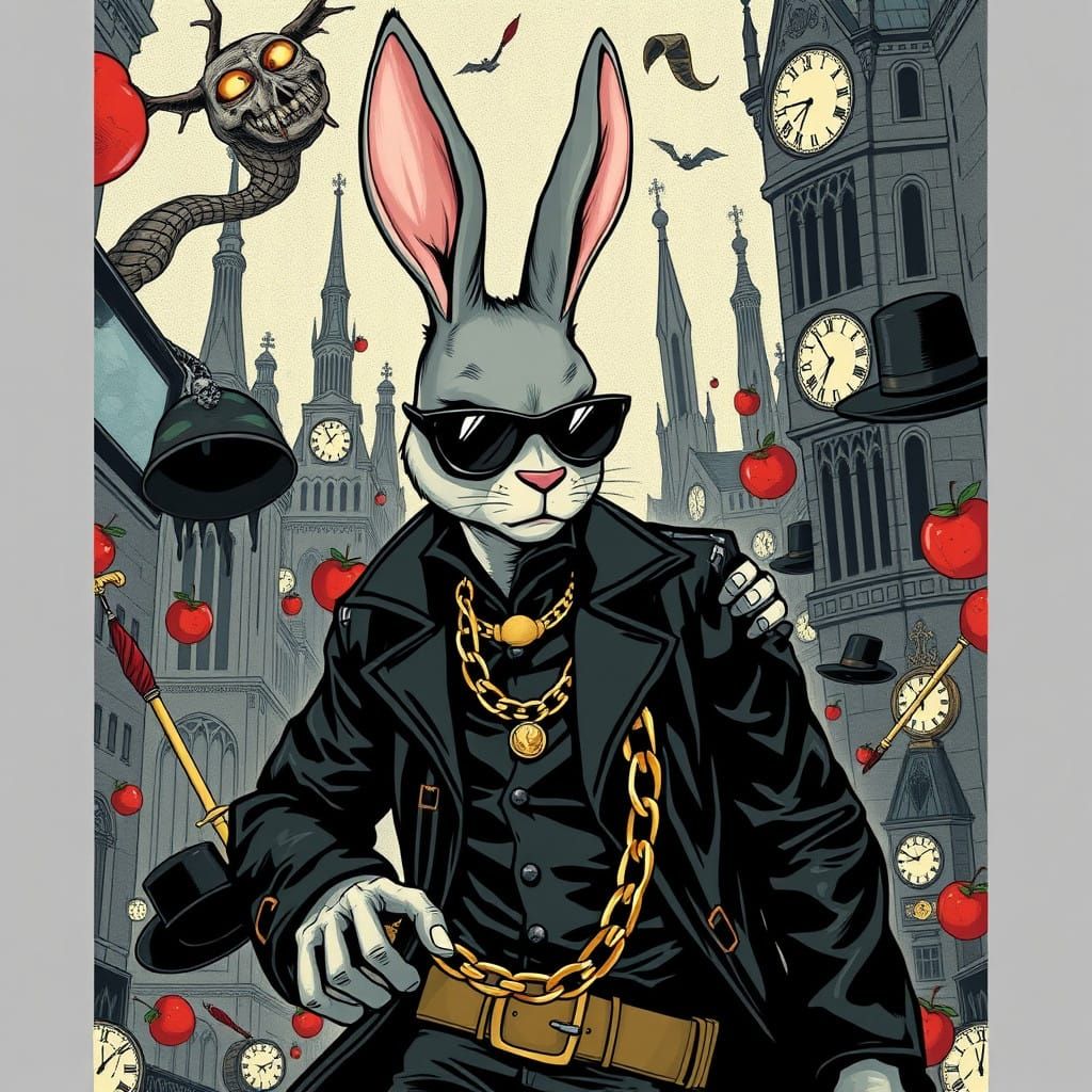 Stealing Dreams in a Gothic Cityscape