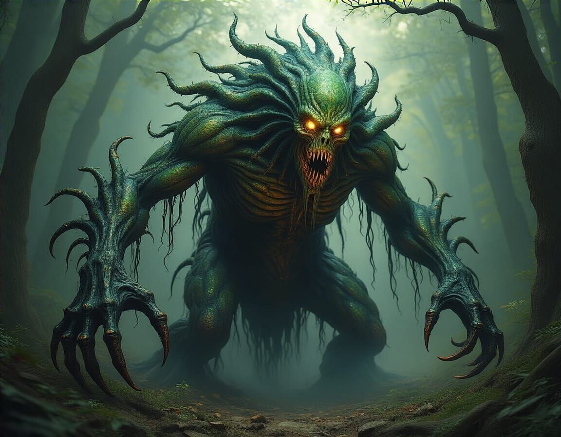 Lovecraftian Cryptid from the Fifth Dimension