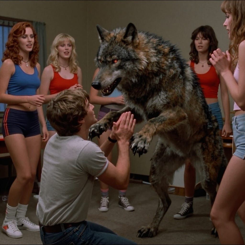 Werewolf Transformation Begging for Forgiveness