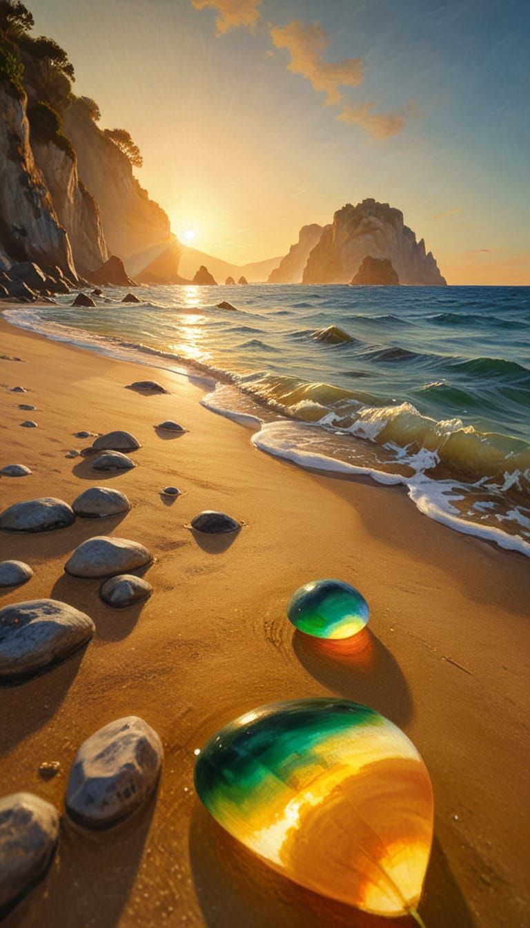 Noir Painting in Renoir Impressionistic Style