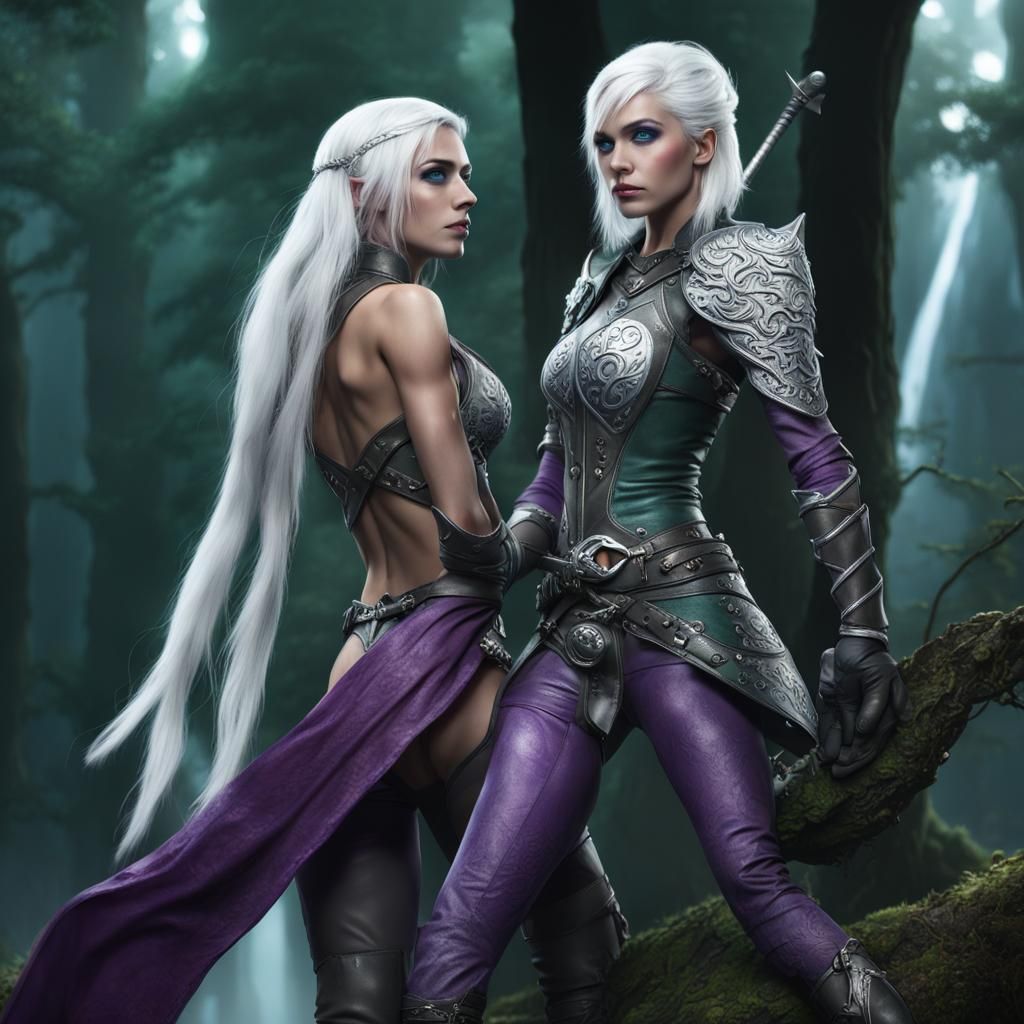 Changeling Assassin Portrait in Ethereal Fantasy Style