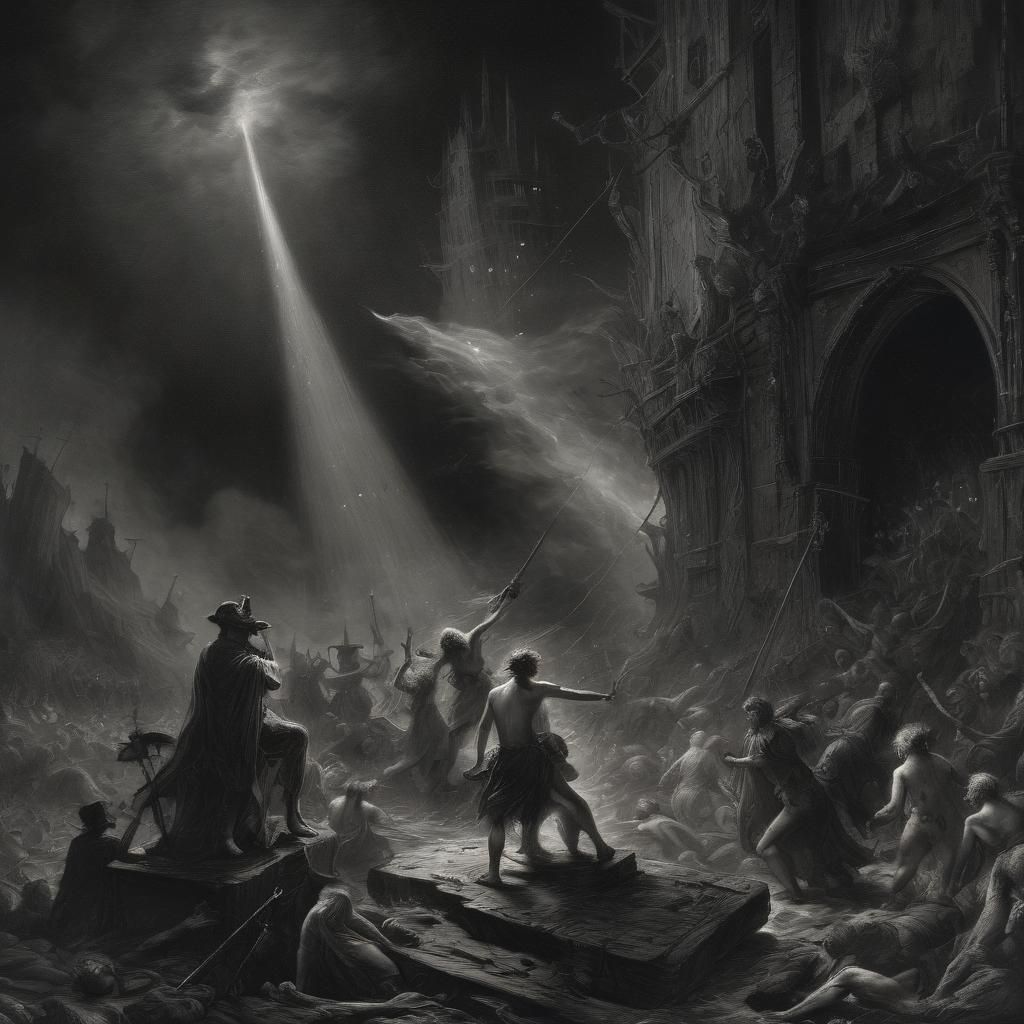 Frightful Visions: Horror and Terror in Engraving Style