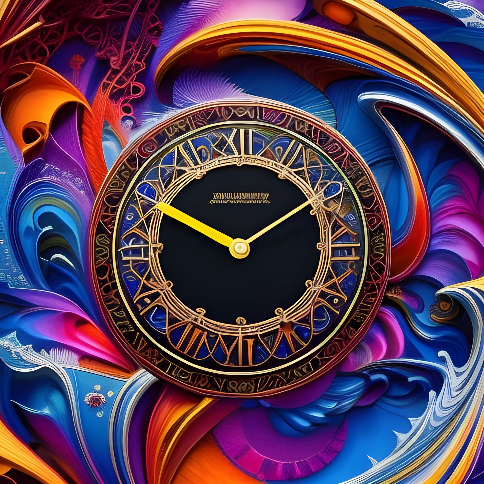 Colorwave Clock