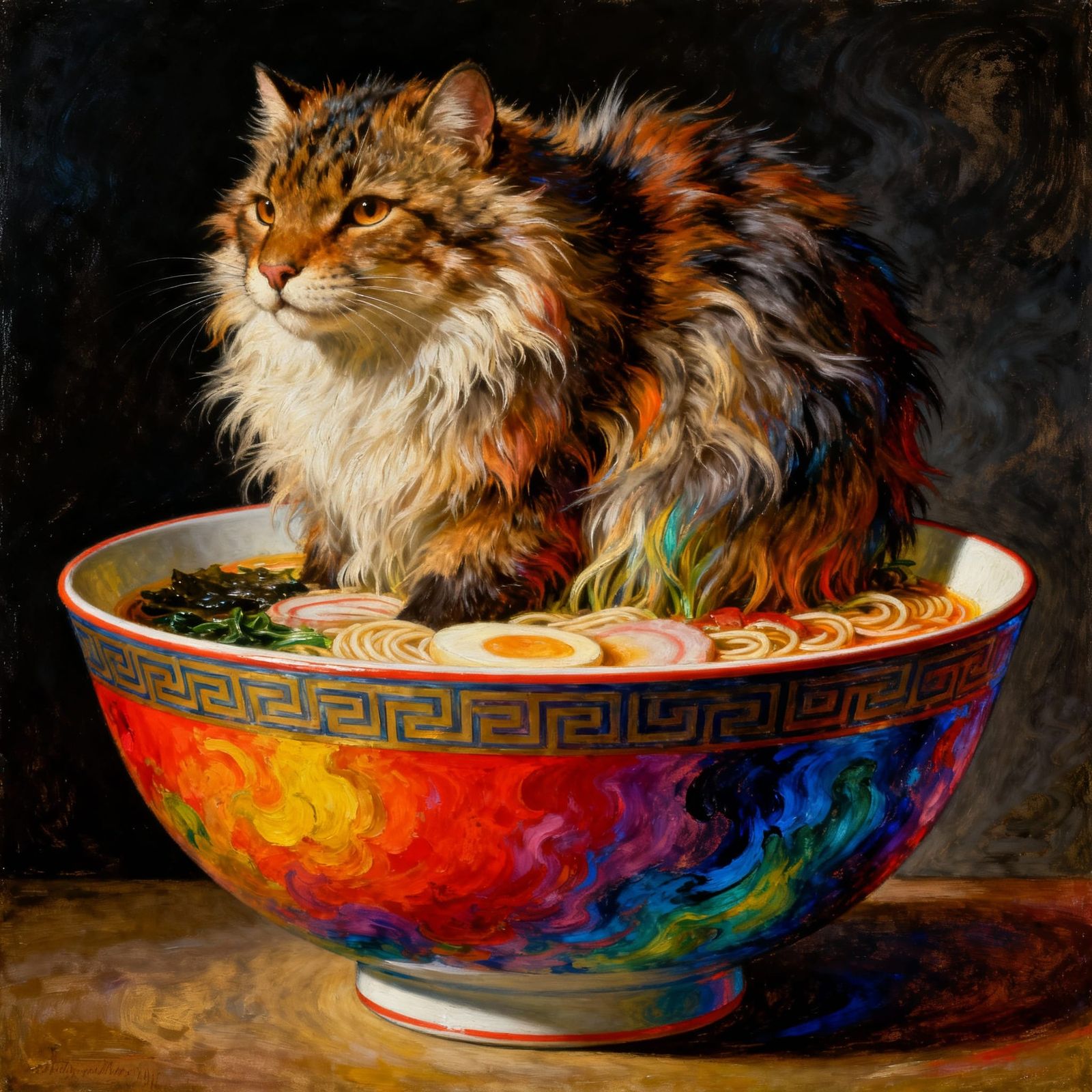 Fantasy Ramen Bowl Emerges From Giant Japanese Bowl