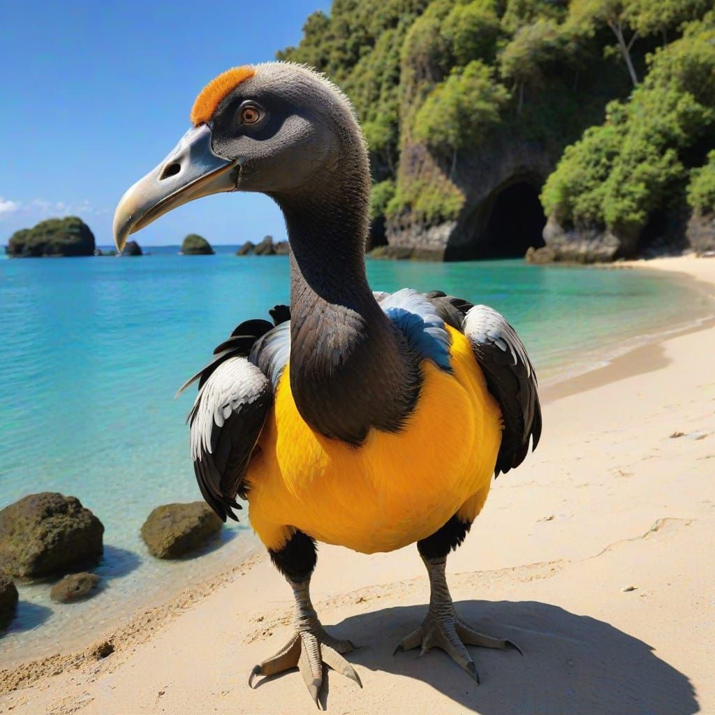 Dodo is on a vacation.