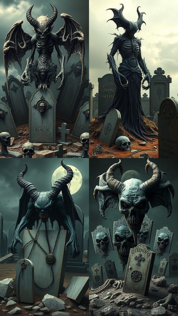 Demonic Sentinel of Rot and Decay